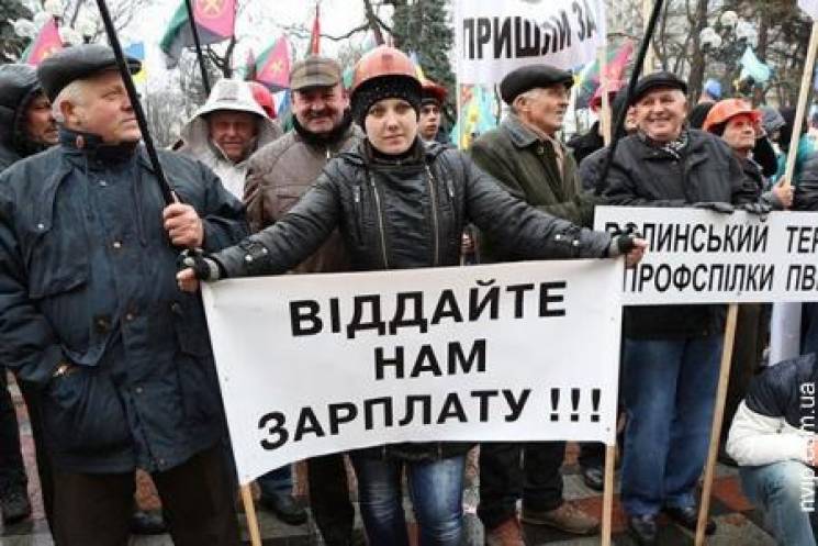 Волинські шахтарі влаштували підземний страйк