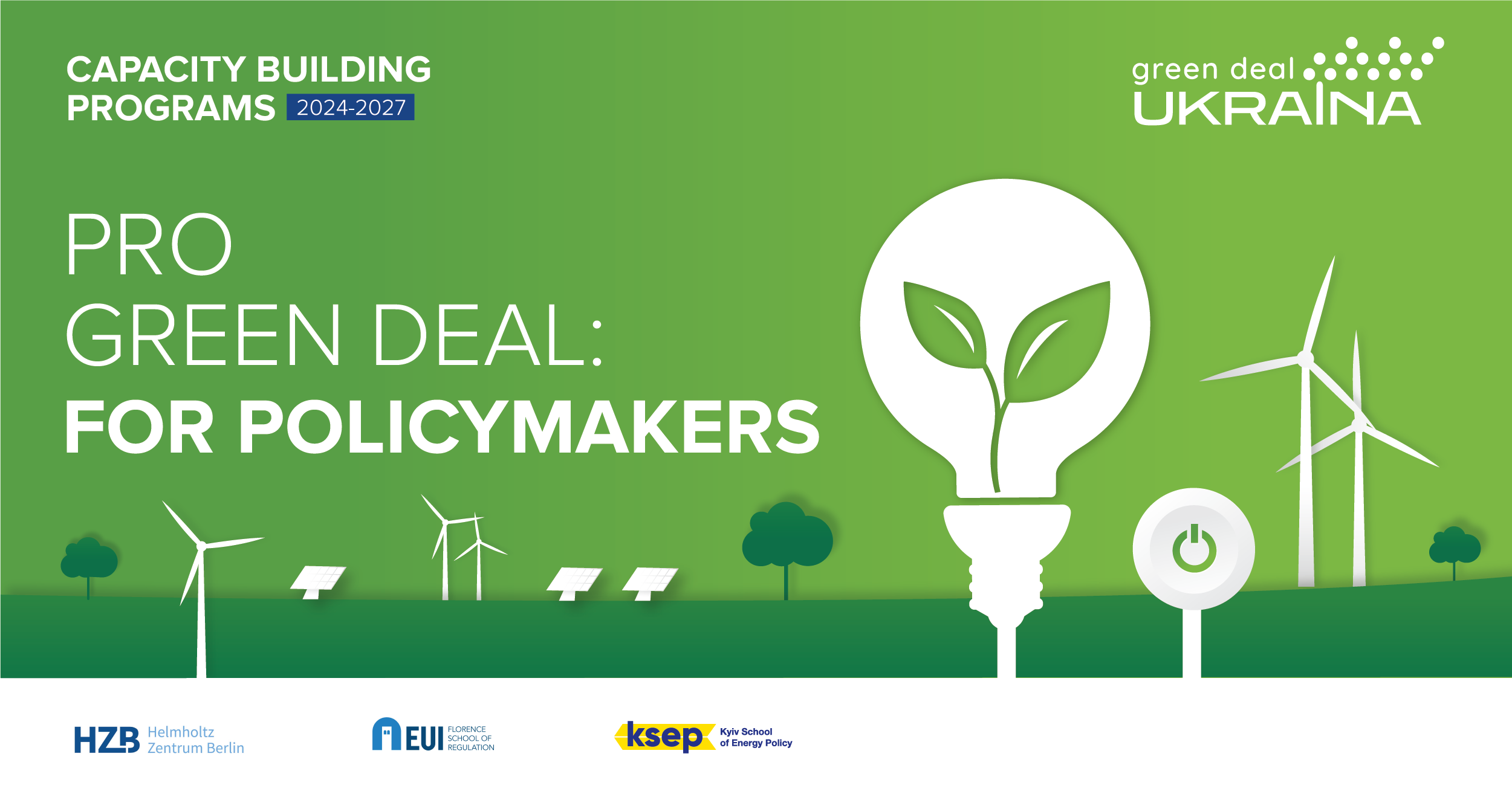 Курс Pro Green Deal for Policymakers