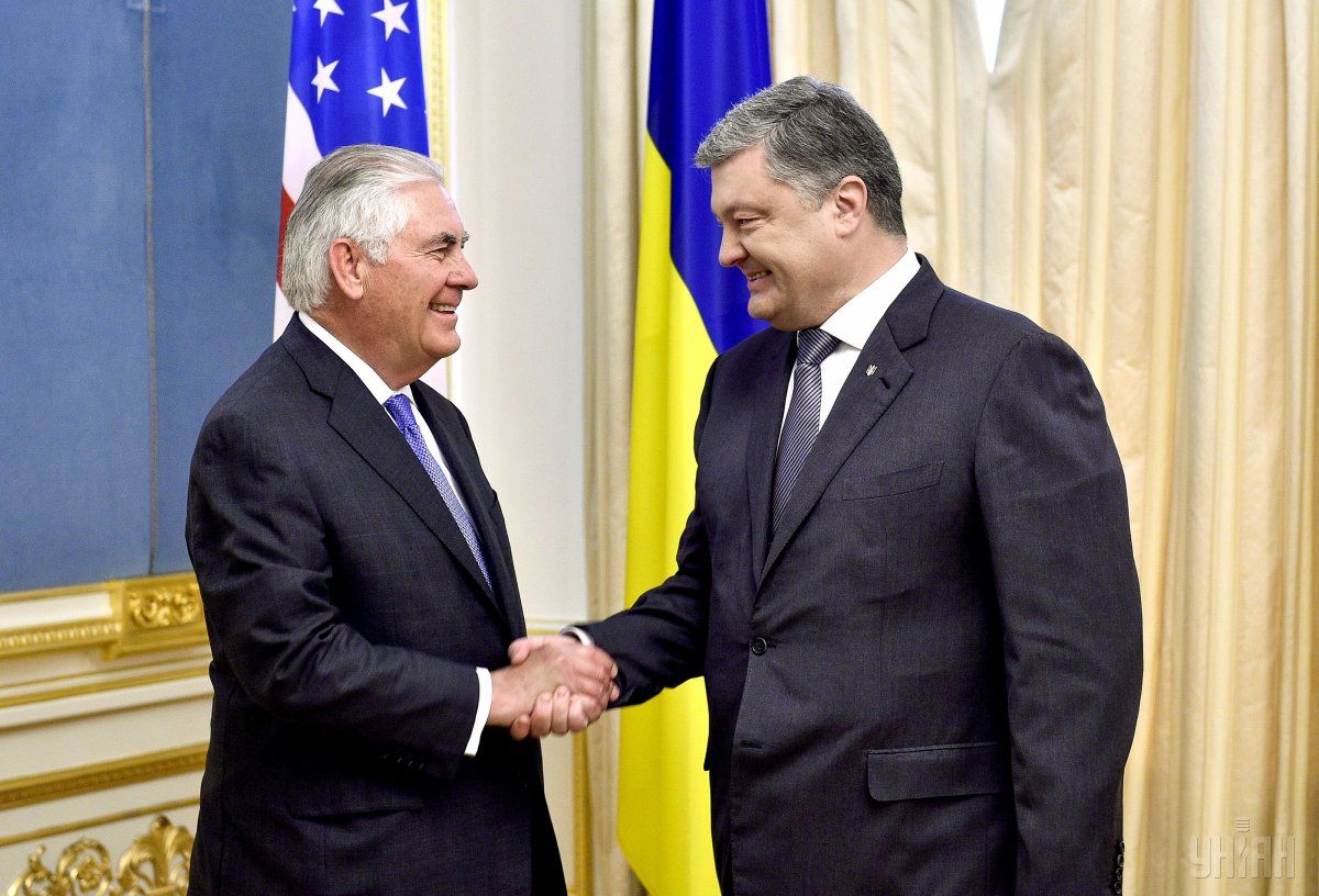 Тіллерсон закликає Україну не зупинятися в боротьбі з корупцією