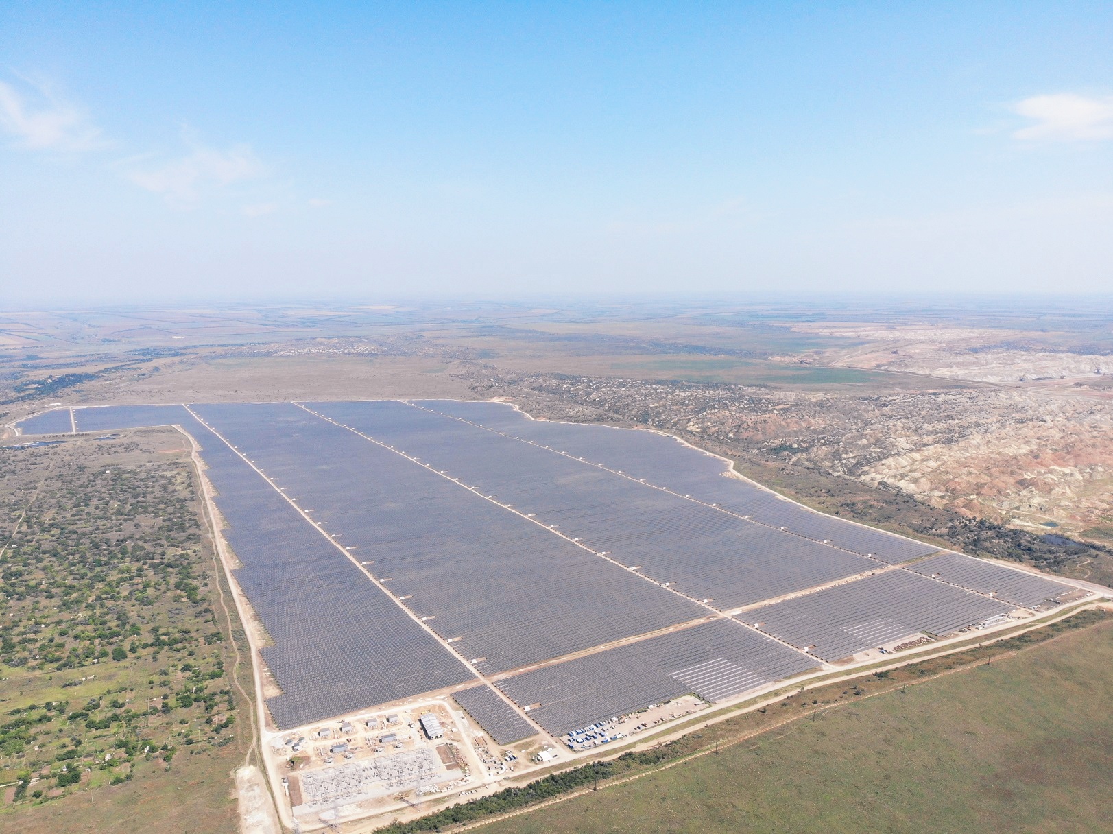 ДТЕК запустив другу за потужністю в Європі сонячну електростанцію