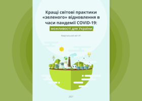 Кращі світові практики «зеленого» відновлення в часи пандемії COVID-19: можливості для України