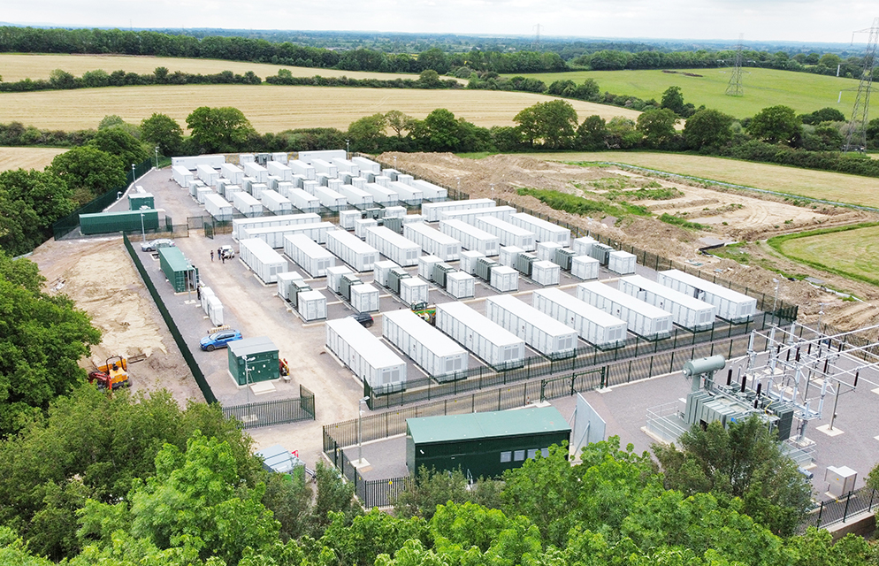 У Британії встановили систему накопичення енергії на 100 МВт