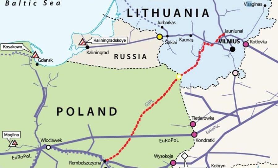Польща і Литва закінчили будівництво газопроводу GIPL