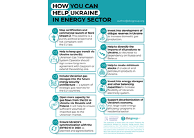 How you can help Ukraine in energy sector