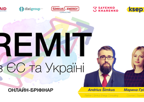 Онлайн-бріфінар "REMIT в ЄС та Україні"