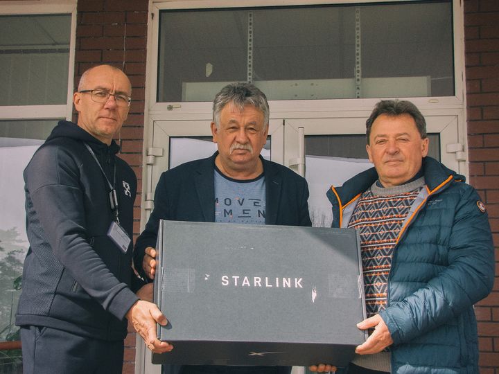 ЧАЕС отримала комплект обладнання Starlink
