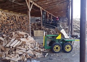 Держлісагентство створило рекордний запас дров