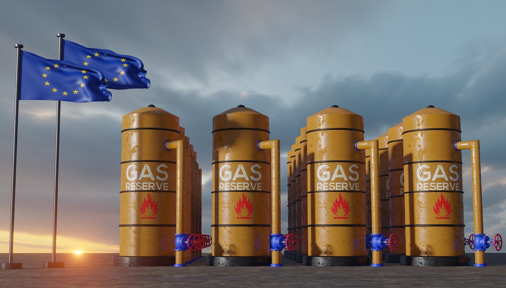 EU gas storage facilities are 61% full
