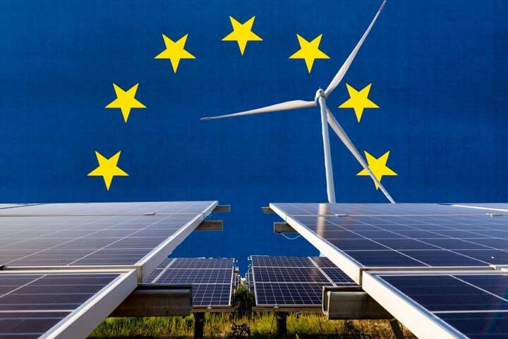 Відновлювані джерела енергії в ЄС до 2030р. складатимуть 42,5% споживання