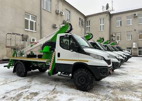 Харківобленерго отримало 10 автовишок від Фонду підтримки енергетики