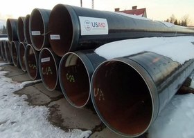 USAID поставило 1755 м газових труб для Оператора ГТС України