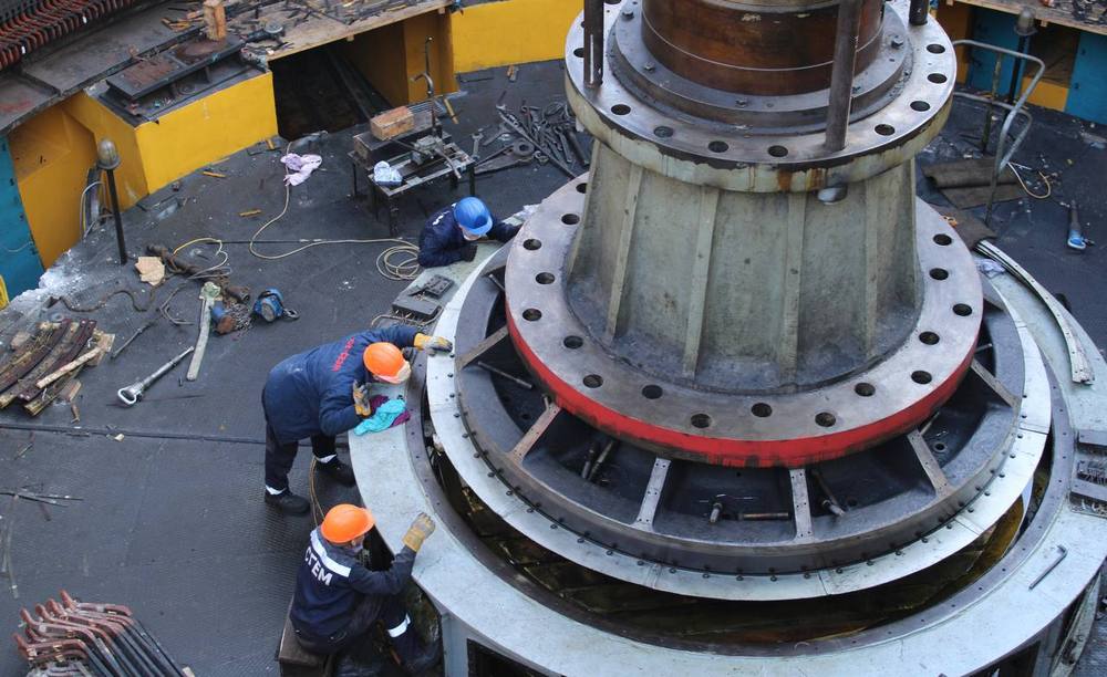 Укргідроенерго запустило після ремонту гідроагрегат потужністю 117 МВт
