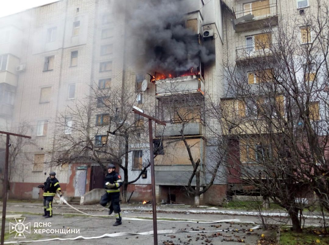 Через обстріл військ РФ одна з громад Херсонщини - без світла