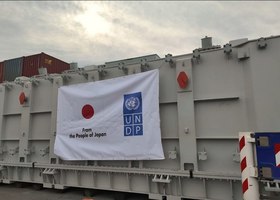 Укренерго отримало 3 потужні автотрансформатори від ПРООН