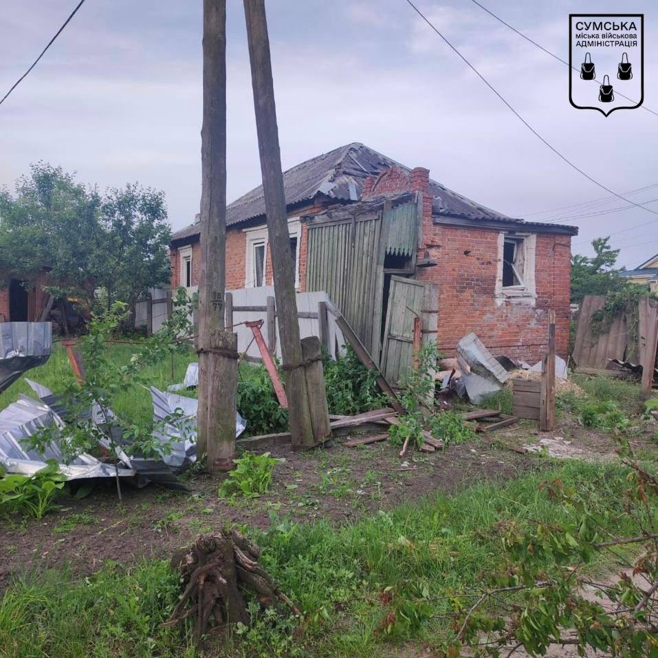 У Сумах після російської атаки пошкоджено газову мережу