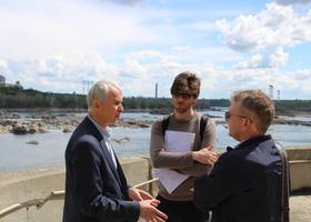 На ГЕС Укргідроенерго побували міжнародні експерти
