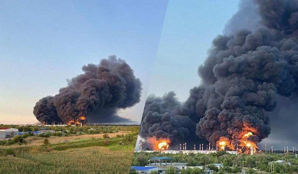 Сили оборони України вразили нафтобазу в російському Енгельсі