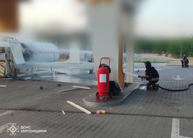 У Херсоні через влучання російського БПЛА є пожежі, став електротранспорт